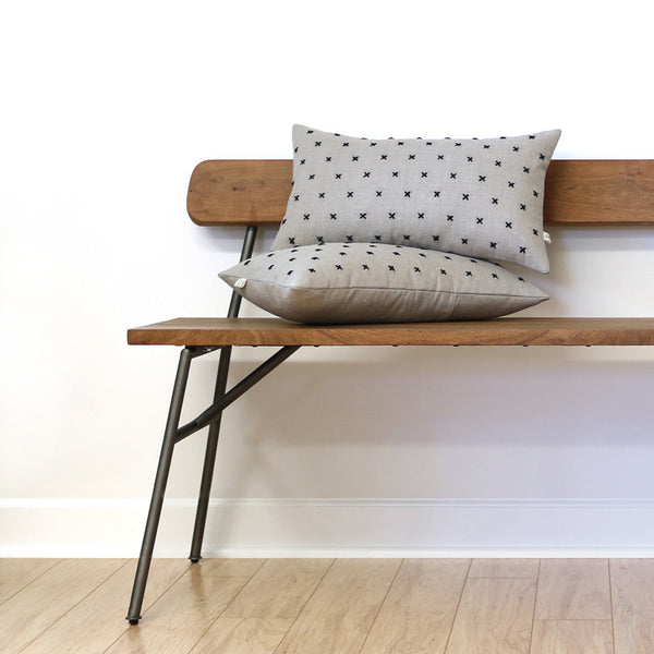 Stitched Linen Pillows