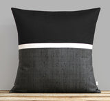Silk Horizon Line Pillow