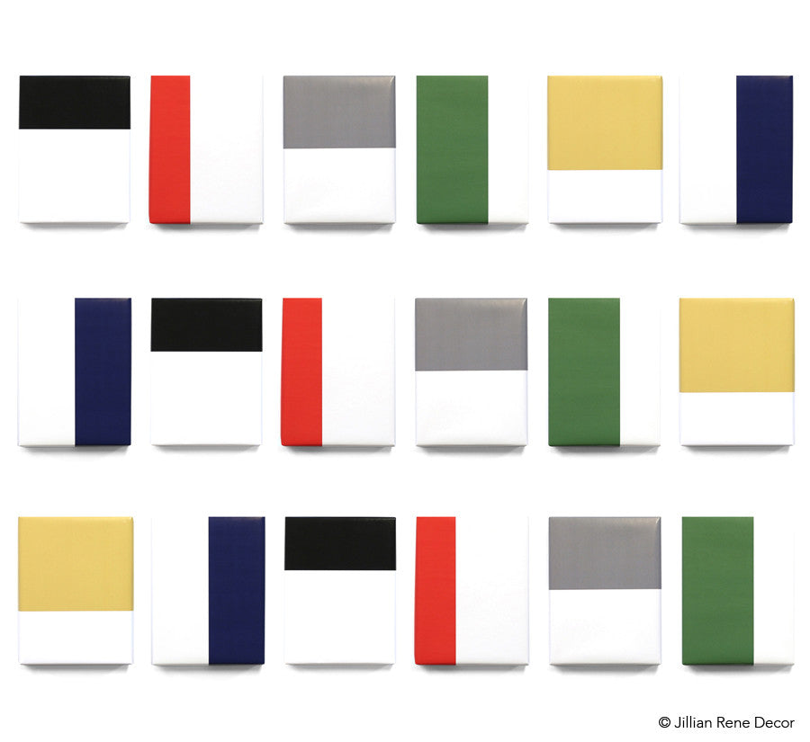 Colorblock Gift Wrap