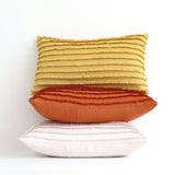 Marigold Layered Fringe Pillow