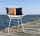 Outdoor Colorblock Pillow - Striped Lumbar