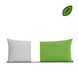 OUTDOOR Colorblock Pillow Cover (14x35)