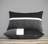 Silk Colorblock Pillow