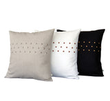 Studded Linen Pillow - 20x20