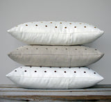 Studded Pillow - Natural Linen