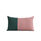 Multicolor Two Tone Colorblock Pillow - Limited Edition Colors