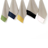 Navy Colorblock Tea Towel