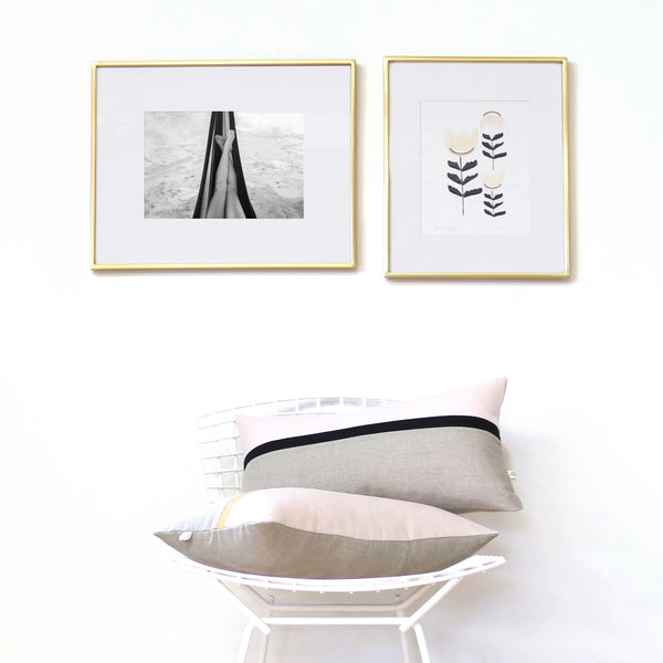 Horizon Line Pillows