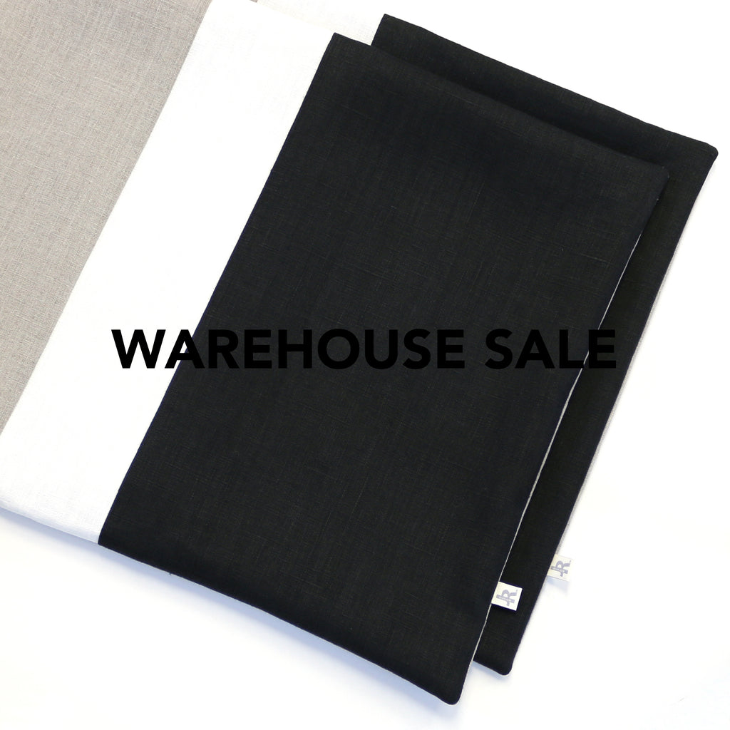 WAREHOUSE SALE 16x20 Colorblock Pillow Cover with Cream Stripe
