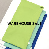 WAREHOUSE SALE 20x20 Colorblock Pillow Cover with Cream Stripe
