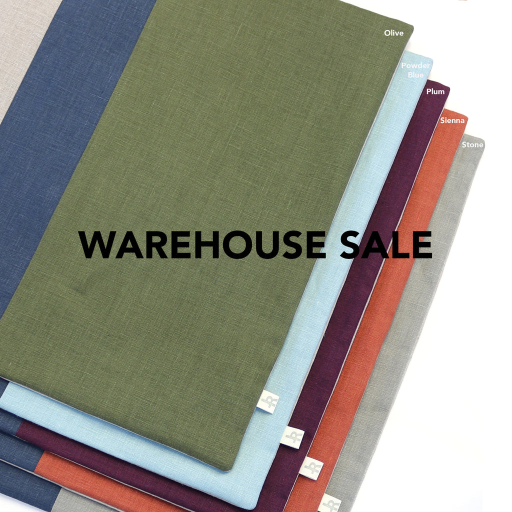 WAREHOUSE SALE 20x20 Colorblock Pillow Cover with Navy Stripe