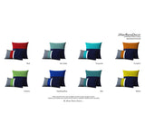 Outdoor Colorblock Pillow - Striped Lumbar
