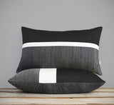 Silk Horizon Line Pillow