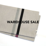 WAREHOUSE SALE 12x20 Striped Pillow Cover with Stone Stripe