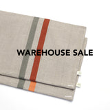 WAREHOUSE SALE 12x20 Striped Pillow Cover with Stone Stripe