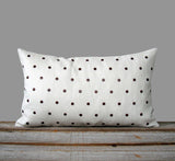 Studded Pillow - Cream Linen